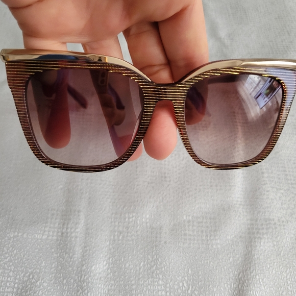 MCM sunglasses red lurex - Picture 9 of 10